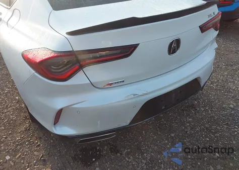 2023 Acura Tlx A-Spec Package из США, поврежденный, VIN 19UUB5F5XPA006647